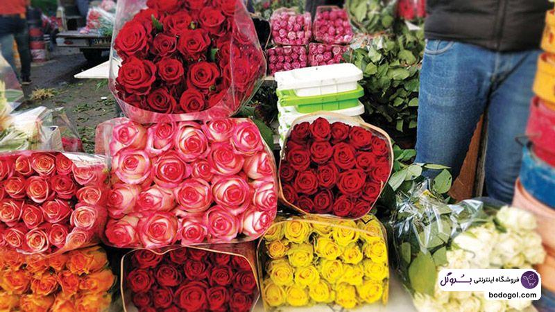 خرید گل از بازار گل محلاتی